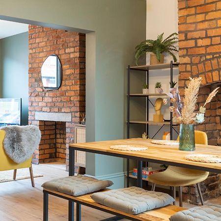 Stunning Scandi 3 Bed House In Manchester-Parking Villa Luaran gambar