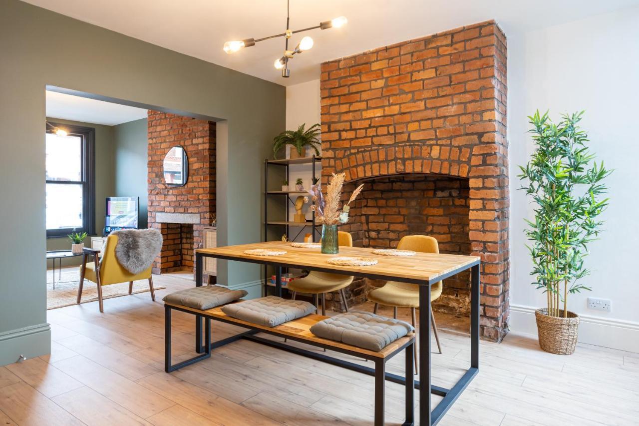 Stunning Scandi 3 Bed House In Manchester-Parking Villa Luaran gambar